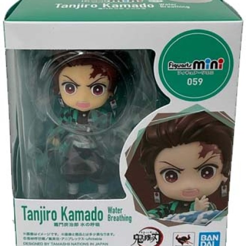 FIGUARTS MINI DEMON SLAYER TANJIRO KAMADO (WATER BREATHING VER.) BY BANDAI TAMASHII